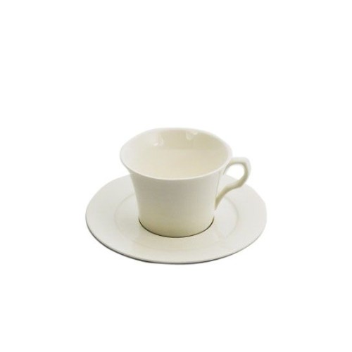 Чашка чайная из фарфора с блюдцем YF249 Alt Porcelain