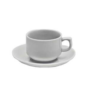 Чашка для чаю 1В1 з блюдцем F2076 + F0998-6 Alt Porcelain