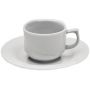 Чашка фарфорова 1В1 з блюдцем F1296 + F1297 Alt Porcelain серія Laura
