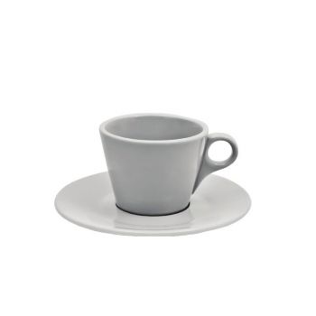 Чашка з блюдцем з фарфору Lavazza F2433 + F2434 Alt Porcelain