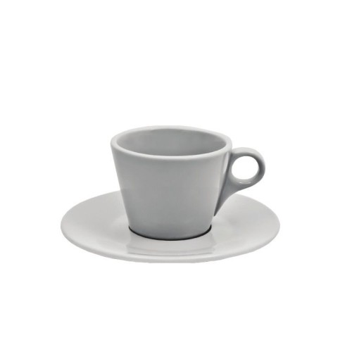 Чашка з блюдцем з фарфору Lavazza F2433 + F2434 Alt Porcelain