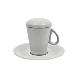 Чашка з кришкою і блюдцем порцелянові F2775 + F2776 Alt Porcelain
