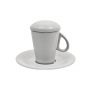 Чашка з кришкою, з блюдцем F2773 + F2774 Alt Porcelain