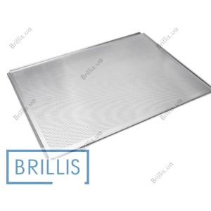 Деко перфороване BRILLIS 800x600х10, алюміній, борт 1 см