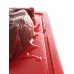 HENDI HACCP Cutting Board GN 1/2 Red, 325×265×12 mm, art. 826119