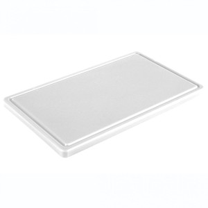 FoREST Resto Line White Grooved Cutting Board 400×300×20 mm 460043