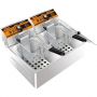 Двухпостовая фритюрница Inoxtech EF 82 EX