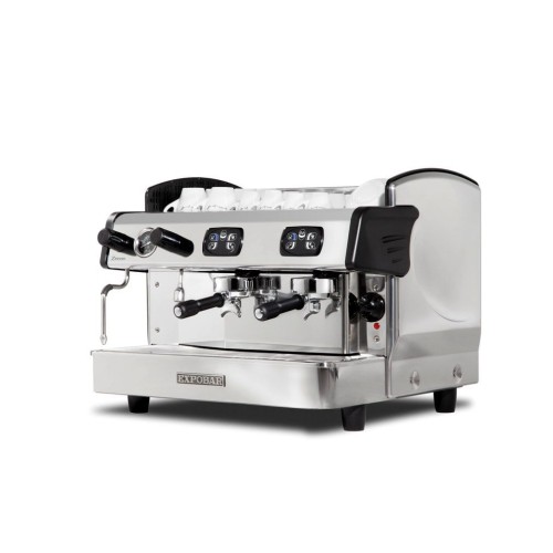 Двопостова еспресо кавомашина Crem International Zircon control 2Gr black