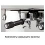 Двухпостовая эспрессо-кофемашина Crem International Zircon control 2Gr black