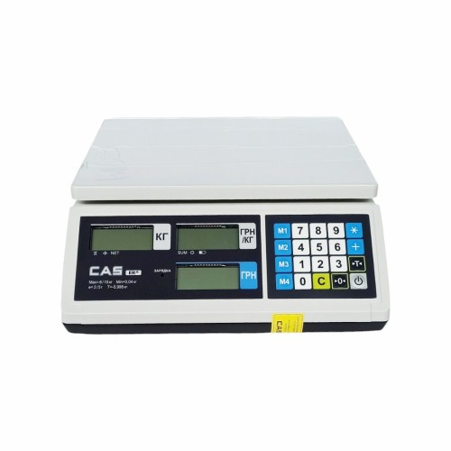 CAS ER JR CB Retail Scale, No Column, LCD Display