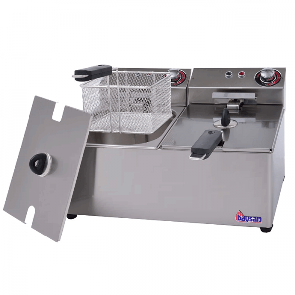 Фритюрниця двопостова Baysan Е31005 (2х5л)