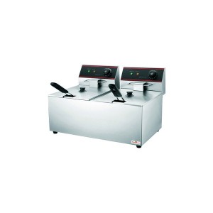 Frosty CKEF-2-4 Electric Fryer, 2x4 L Tanks