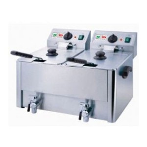 Фритюрниця Inoxtech HDF-8+8, дві ванни по 8 л