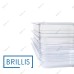 Гастроємність BRILLIS P812-4C з полікарбонату, прозора GN 1/2-100 мм