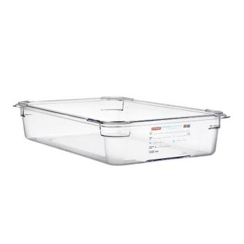 Гастроемкость из поликарбоната GN 1/1 Araven 09827 (530х325х100 мм)