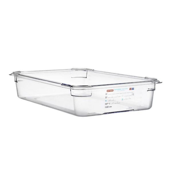 Гастроемкость из поликарбоната GN 1/1 Araven 09827 (530х325х100 мм)