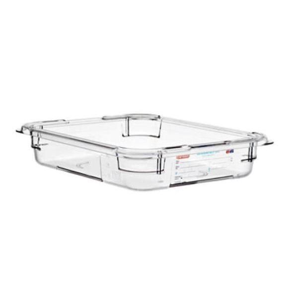 Гастроемкость из поликарбоната GN1 / 2 Araven 09821 (325х265х65 мм)