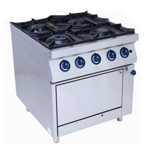 Плита газова Kogast PS-T47/1, 4 конфорки з духовкою