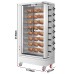 Газовый гриль-ротисьер для кур GGM Gastro GHGE48, 8 шампуров до 48 тушек