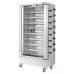Газовый гриль-ротисьер для кур GGM Gastro GHGE48, 8 шампуров до 48 тушек