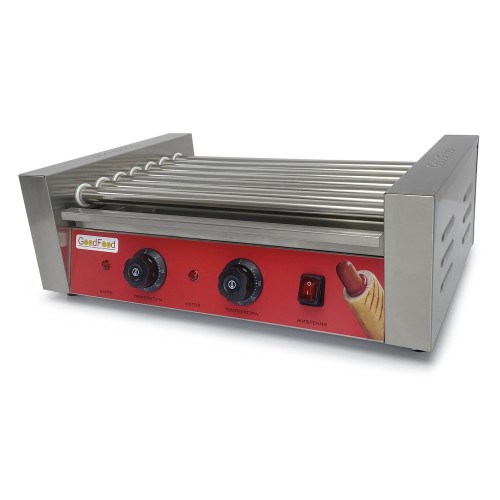 GoodFood HDRG7 RED Roller Grill