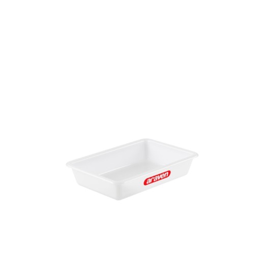 Araven 01129 Flat Food Storage Container, 2 L (No Lid)