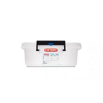 Ємність для зберігання з кришкою 30 л Araven 01172 (530х396х159 мм) з поліпропілену