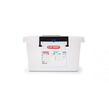 Ємність для зберігання з кришкою 40 л Araven 01173 (530х396х225.5 мм) з поліпропілену