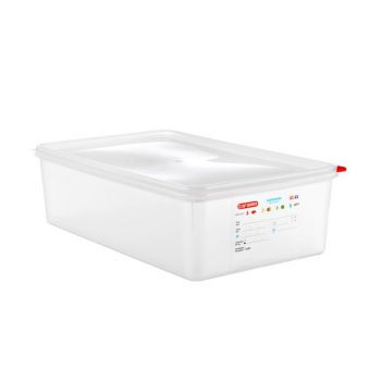 Ємність для зберігання з кришкою GN 1/1 Araven 03037 (530х325х150 мм) з поліпропілену