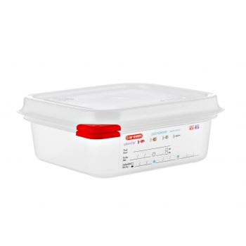 Ємність для зберігання з кришкою GN 1/6 Araven 03023 (176х162х65 мм) з поліпропілену