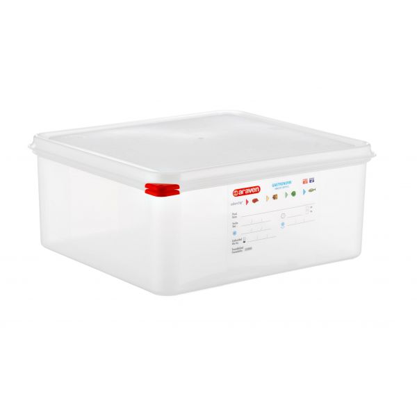 Емкость для хранения с крышкой GN 2/3 Araven 00470 (354х325х150 мм) из полипропилена