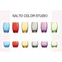 J8485 Стакан низький серія Salto color studio зелений (320 мл)