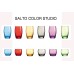 J8488 Стакан високий серія Salto color studio помаранчевий (350 мл)