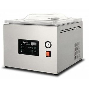 Вакуумний пакувальник Apach AVM 308, камерний, 8 м³/год, з подачею газу