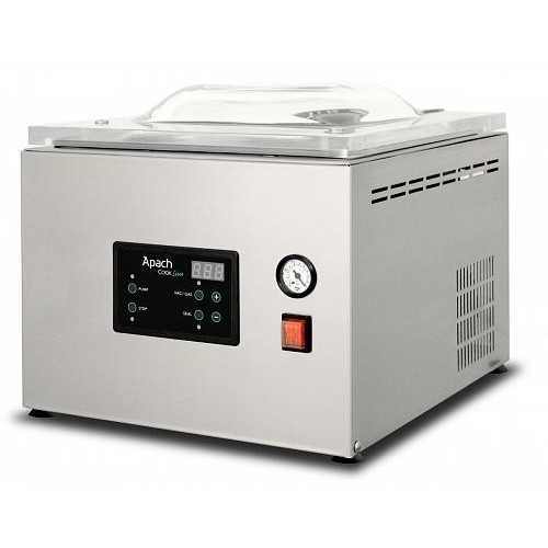Вакуумний пакувальник Apach AVM 308, камерний, 8 м³/год, з подачею газу