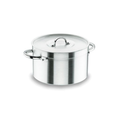 Каструля висока з кришкою Lacor Chef-Aluminio 20025, 6,8 л