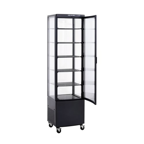 Холодильна вітрина Hurakan HKN-UPD278B black