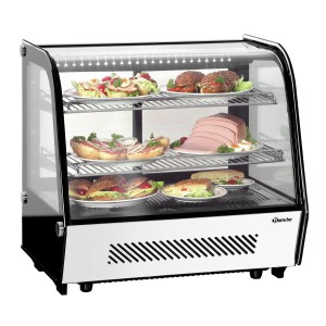Bartscher DeliCool II 700202G Refrigerated Display Case, 120 L