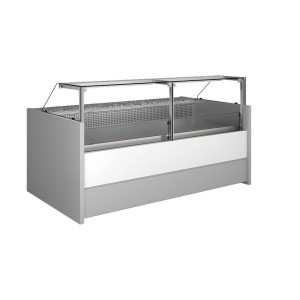 COLD VERONA w-20-ps-k Refrigerated Display Case, Straight Glass, Gravity Cooling