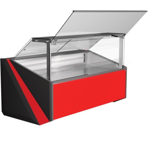 Juka FGL190A Refrigerated Display Case, 1.32 m² display area