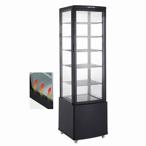 Вітрина кондитерська холодильна GoodFood RT300L3 чорна