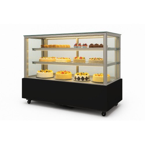 Кондитерська вітрина HURAKAN HKN-LPD150S BLACK