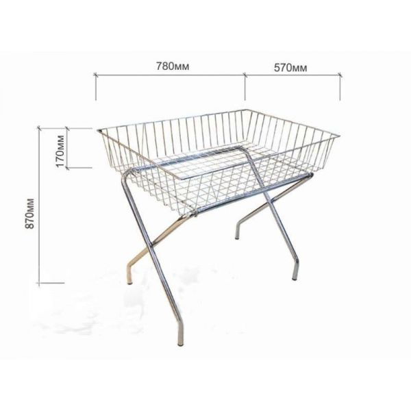 Корзина для распродаж складная
