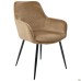 AMF Fiona Dining Chair, Light Brown Velvet, art. 554055