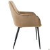 AMF Fiona Dining Chair, Light Brown Velvet, art. 554055
