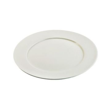 Кругла порцелянова тарілка з бортом Alt Porcelain YF008