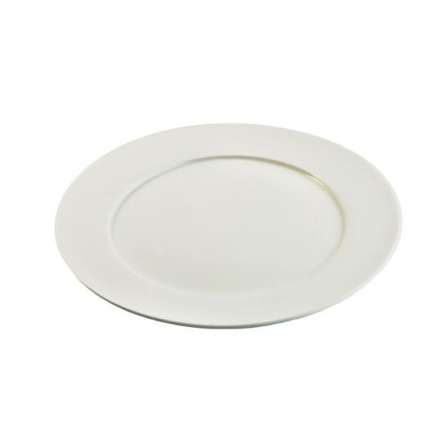 Кругла порцелянова тарілка з бортом Alt Porcelain YF008