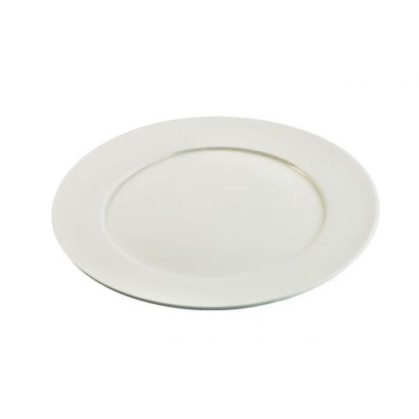 Кругла порцелянова тарілка з бортом Alt Porcelain YF008