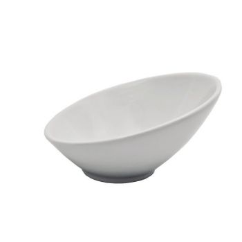 Круглий фарфоровий салатник зі скошеним краєм Alt Porcelain F0271-7