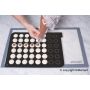 Килимок силіконовий для макаронс Silikomart MAC02/C (d 4 см, 60х40 см)